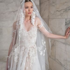 Reem Acra First Dance Wedding Dress